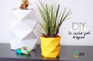 Vase Origami DIY